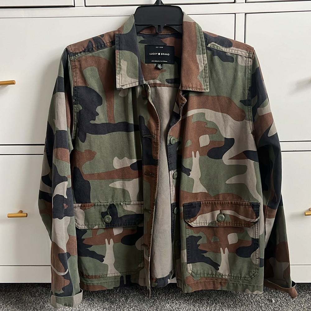Lucky Brand Camo Jacket